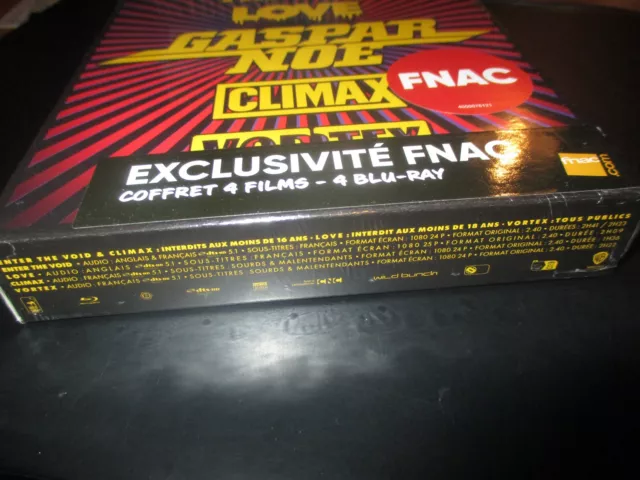 Coffret 4 Blu-Ray Neuf "Gaspar Noe : Enter The Void / Love / Climax / Vortex" 3