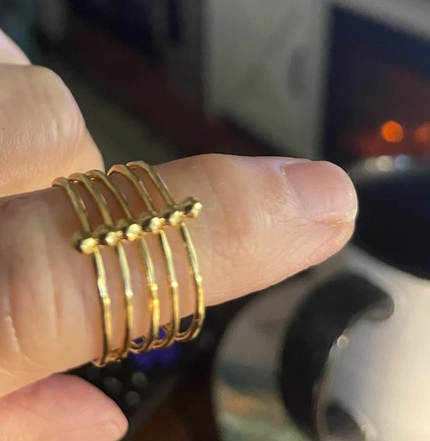 Stella & Dot Gold Rhett Ring -size 8 Stella & Dot Gold Rhett Ring -size 8