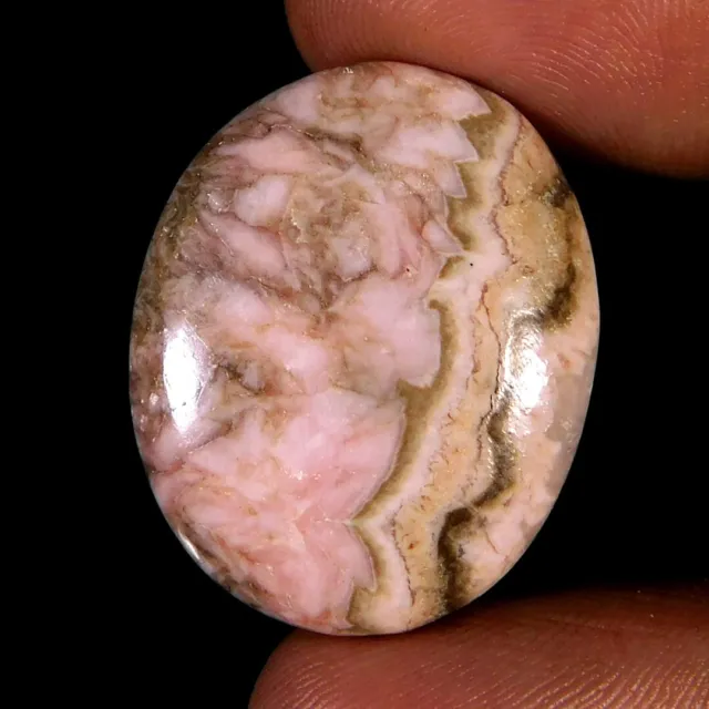 Natural Untreated Red Rhodochrosite Oval Cabochon 38.00Cts. Loose Gemstone