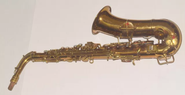 1929 Conn New Wonder II alto saxophone -Excellent player-Free USA ship