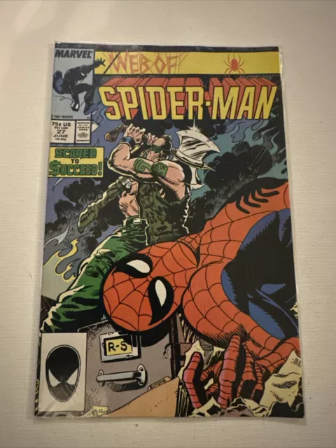 Web of Spider-Man #27  MINT BAGGED FROM NEW