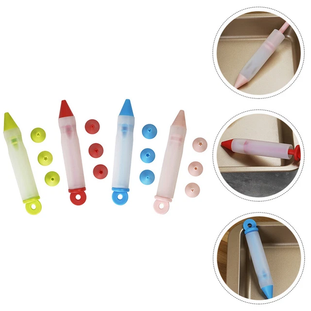 4 pz penna antigelo penna decorativa cioccolato mini kit insalata pipeline