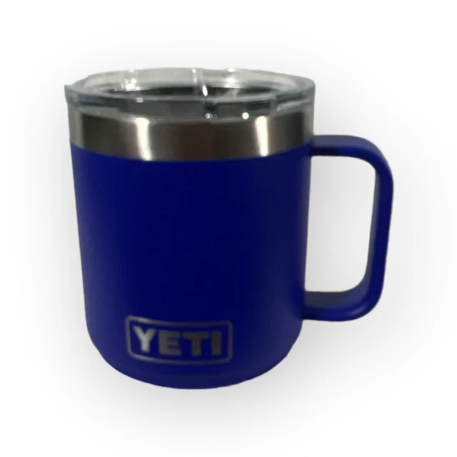 Taza aislada YETI Rambler 10 oz - azul offshore retirada