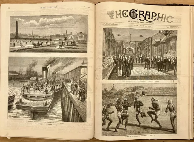 The Graphic Illustrated Newspaper 1880 Jan - Jun Volume 21 War Afghanistan