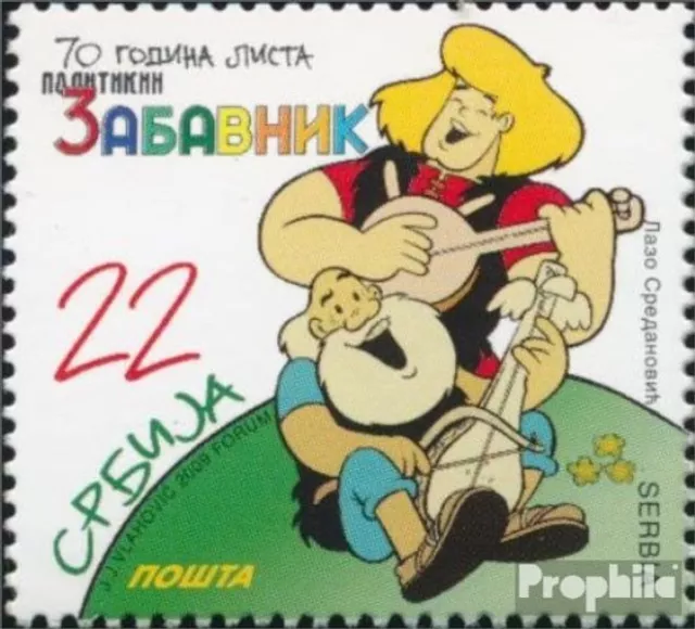 Serbia 282 (completa edizione) MNH 2009 Politkin Zabavnik