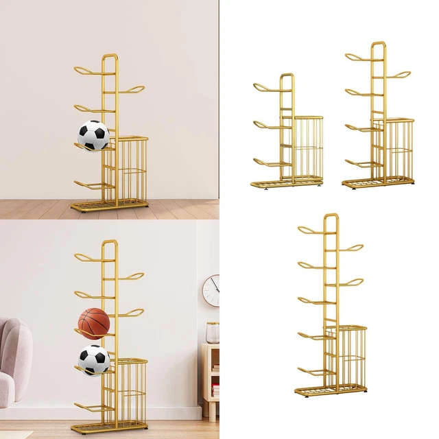 Support de stockage de balle, support de basket-ball d'intérieur en fer pour