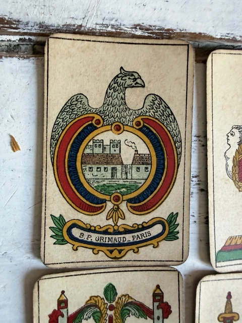 ANCIEN JEU DE l'Aluette BP Grimaud Paris 40 Cartes EUR 25,00 - FR