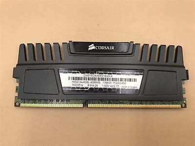 Corsair DDR3 4GB (1x4GB) 1600MHz CMZ16GX3M4A1600C9 Utilisé Testé Pas Complet Kit