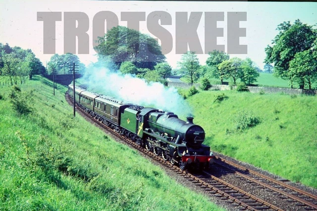 35mm Slide BR British Railways Steam Loco 45562 Jubilee 1967 Original