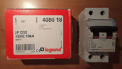 moteur-Clim Legrand Legrand 06626 Courbe D Disjoncteur 2A Mono 2P 