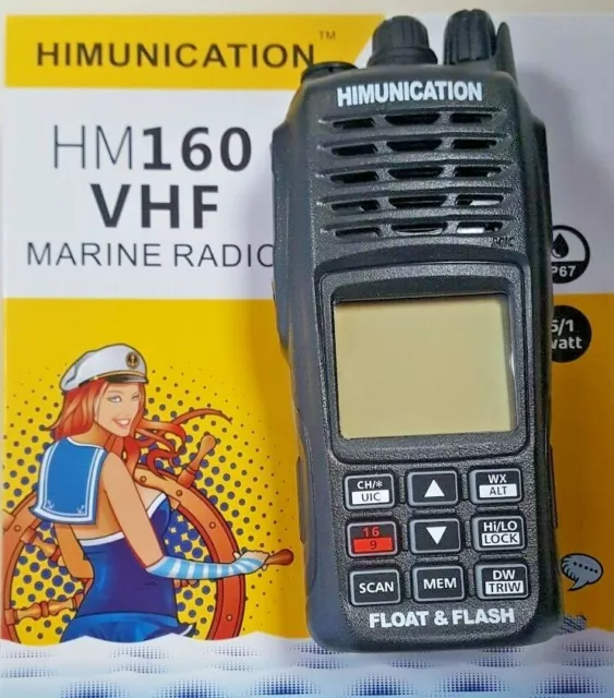 RICETRASMETTITORE VHF MARINO HIMUNICATION HM160 EUR 139,00