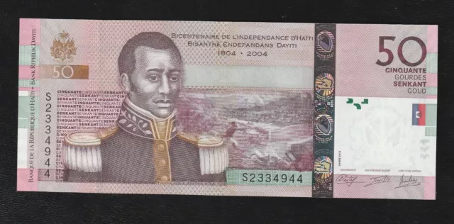 Haiti, 50 Gourdes, 2014, P-274, UNC Banknote