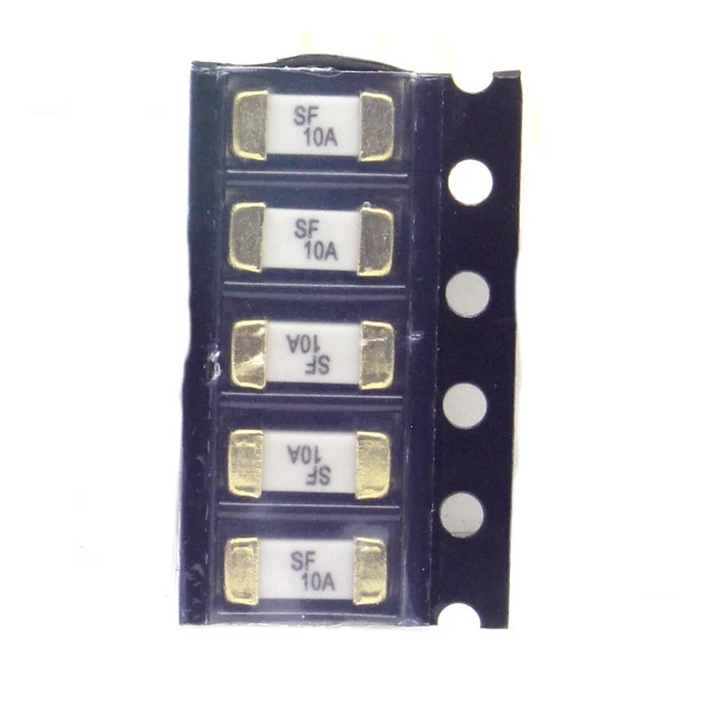 5x Fusible ceramique 1808 SMD  - F10A - 125V - SART - 172fus264