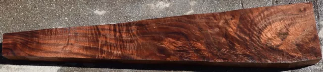 38 Years Air Dried Figured Curly Claro Walnut Rifle Gunstock Shotgun Blank