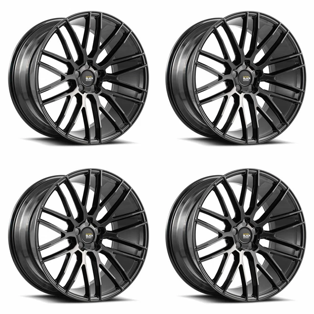 22& SAVINI BM13 Gloss Black Concave Wheels Rims Fits Bmw F15 X5 EUR 2. ...