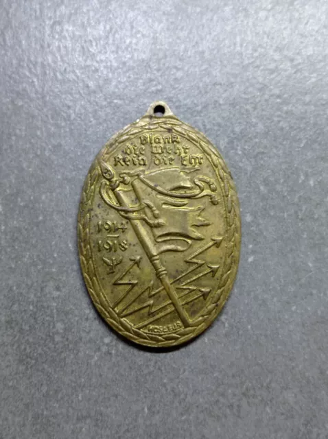 Medaglia Germania 1914-1918 A Identificare REF06212J