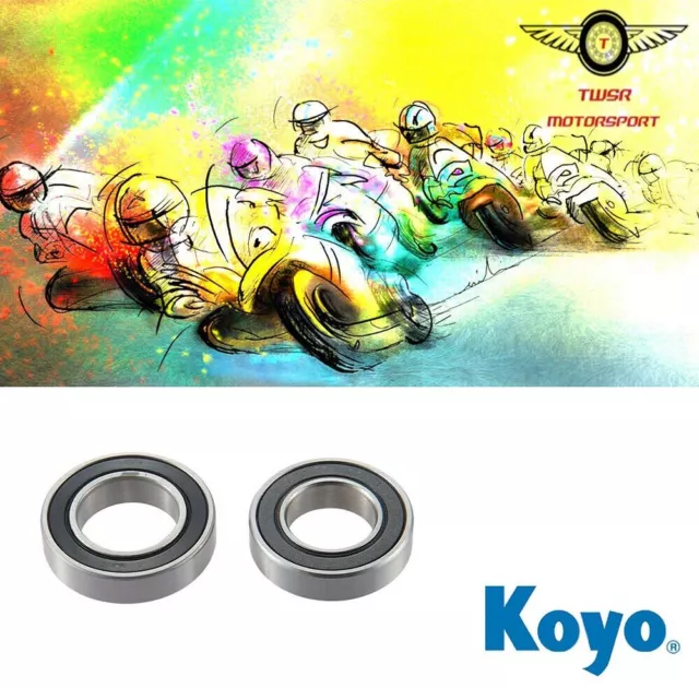 Genuine Koyo Honda CD185 T (TWIN) Front Wheel Bearings 1978 -1982