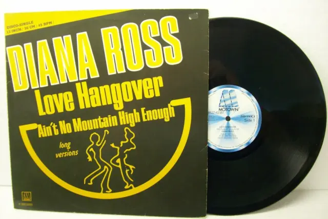 12" Diana Ross---Love Hangover (Nl Press.) (Ex)