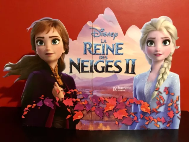 LA REINE DES NEIGES 2 - Affiche cartonnée silhouettes PLV - collector Disney