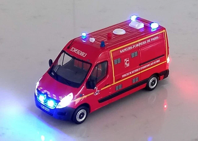Modèle réduit Renault Master 2014 Pompiers Vsav 1/43 | Norev