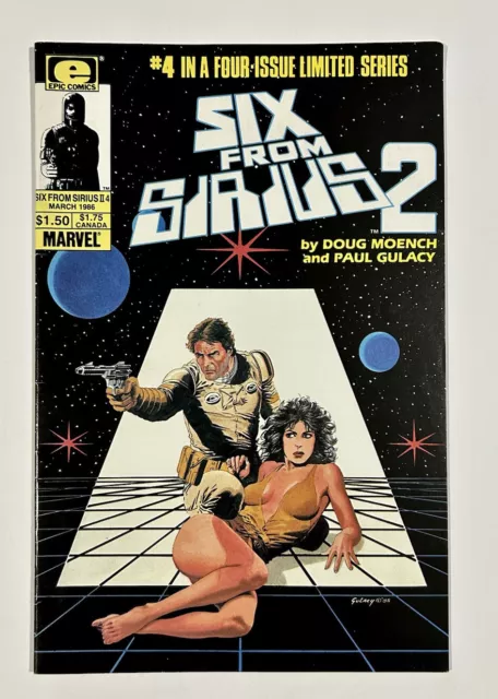 Six from Sirius 2 #4 Limited Series Epic Marvel Comics 1986