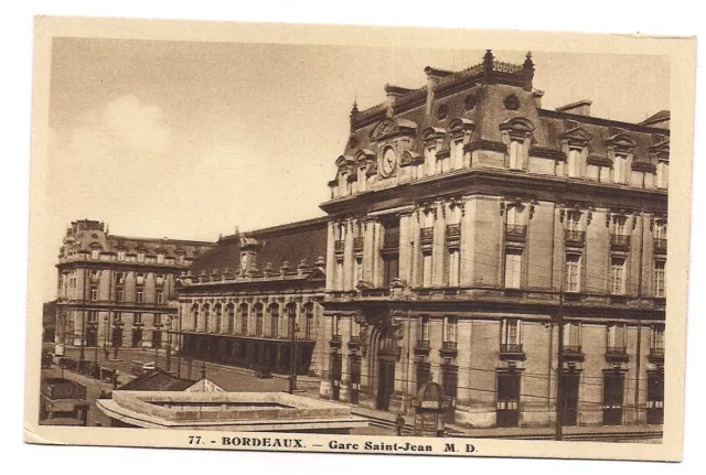bordeaux  la gare saint-jean  . .
