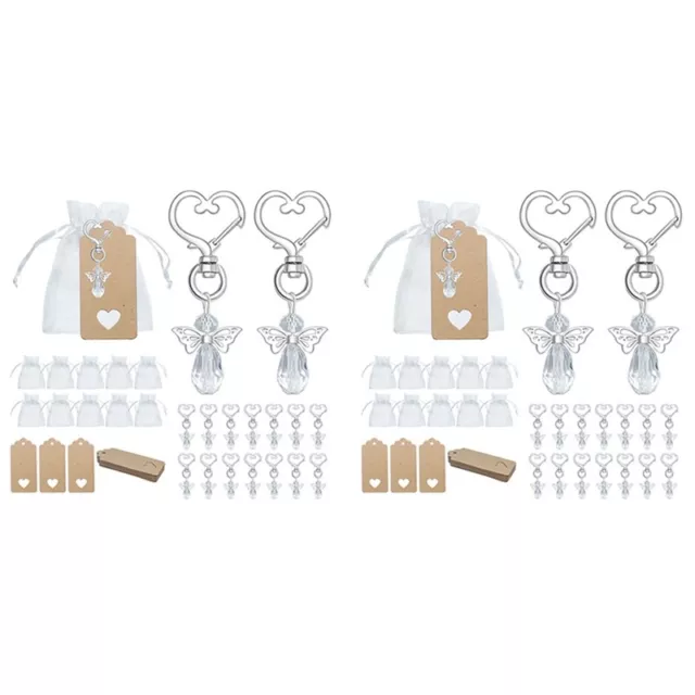 60 Stück  Schlüsselanhänger Souvenir Hochzeit Geschenke Baby Dusche Fa5206