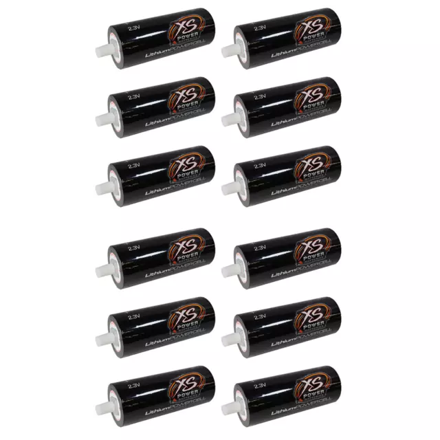 XS Power 12 Pack of 40 AH Lithium Cells 2.3v Lithium Titanate Oxide (LTO)