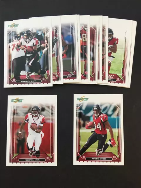 2006 Score Atlanta Falcons Team Set 13 Cards