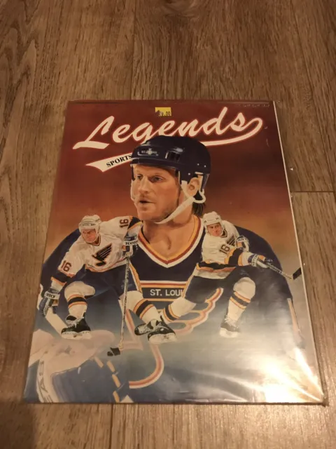St Louis Blues Brett Hull Legends Sports Memorabilia 3rd Anniversary Collectors