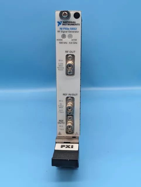 National Instruments NI PXI-5652 RF Microwave Signal Generator/500KHz-6.6GHz