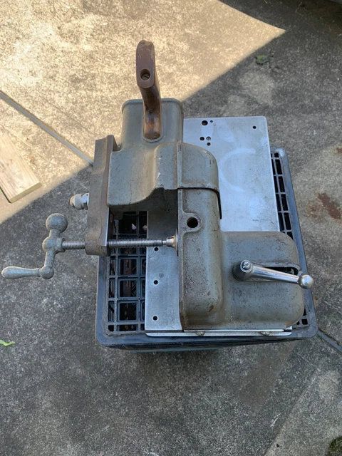 Delta Milwaukee 1170/1172 Tenoning Tenon Jig - Unrestored Original Condition