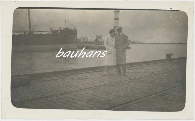 Foto Schweden-Hafen-Malmö  1931 (g212)