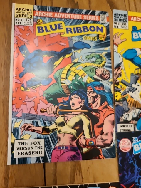 LOT 5 Archie/Red Circle 1983 BLUE RIBBON COMICS 2 4 5 7 4