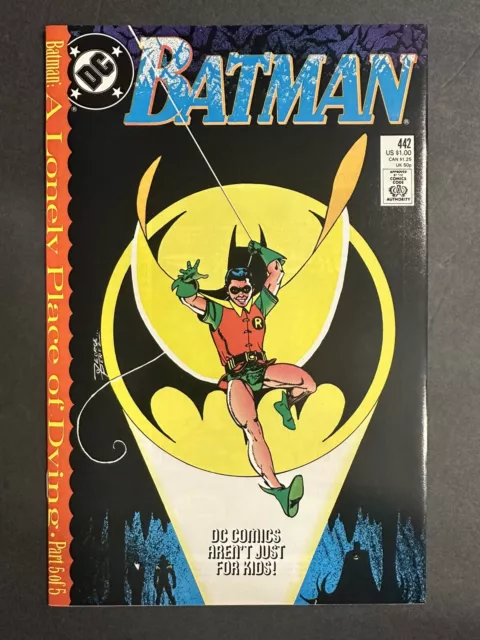 Batman #442 (DC Comics, 1989) 1st App. Of Tim Drake In Classic Robin Costume
