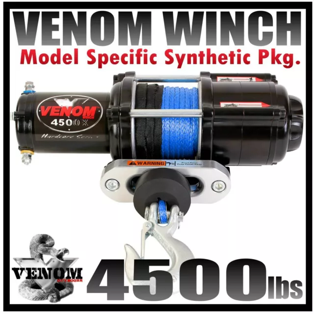 4500LB VENOM ATV WINCH KIT HONDA 05-06 Rubicon 4500 LB