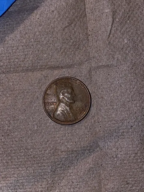 RARE 1955 S Mint Mark Lincoln Wheat One Cent Coin Penny