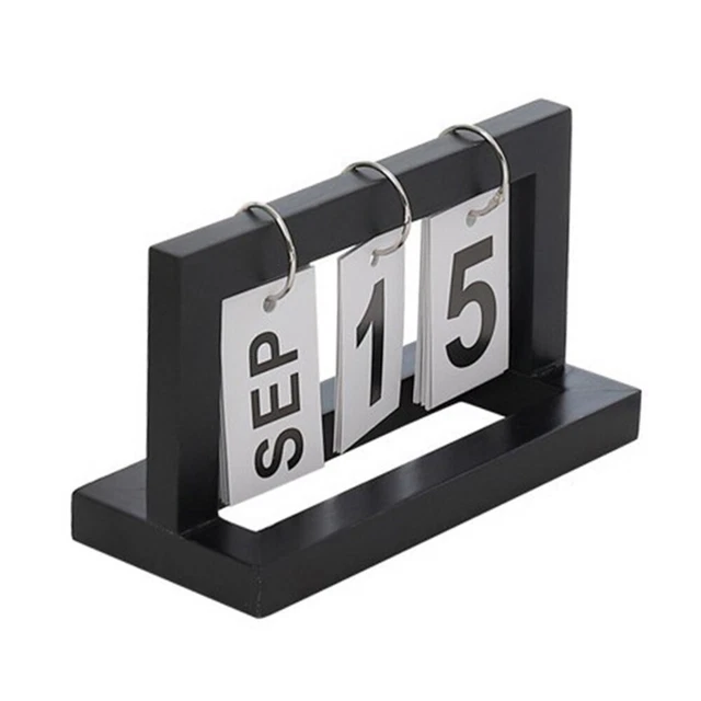 Nordic Minimalist Kreative Holzseite Kalender Desktop Studie Schreibtisch