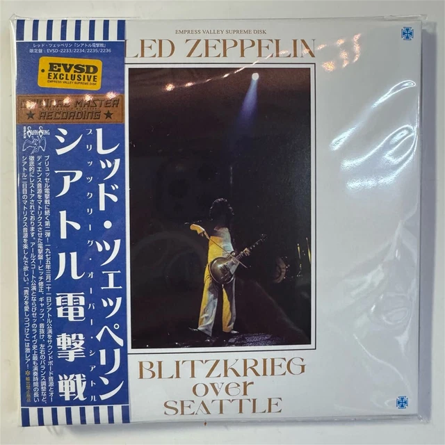 NEW LED ZEPPELIN / Blitzkreig Over Seattle Blitzkrieg 4Cd Second