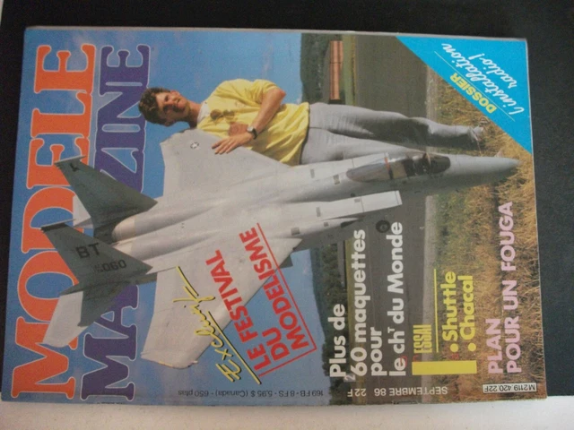 Revue Modèle Magazine N°542 - Plan Encarté La Buse / F 91 S Thunder Tiger - Occasion Avec Défauts