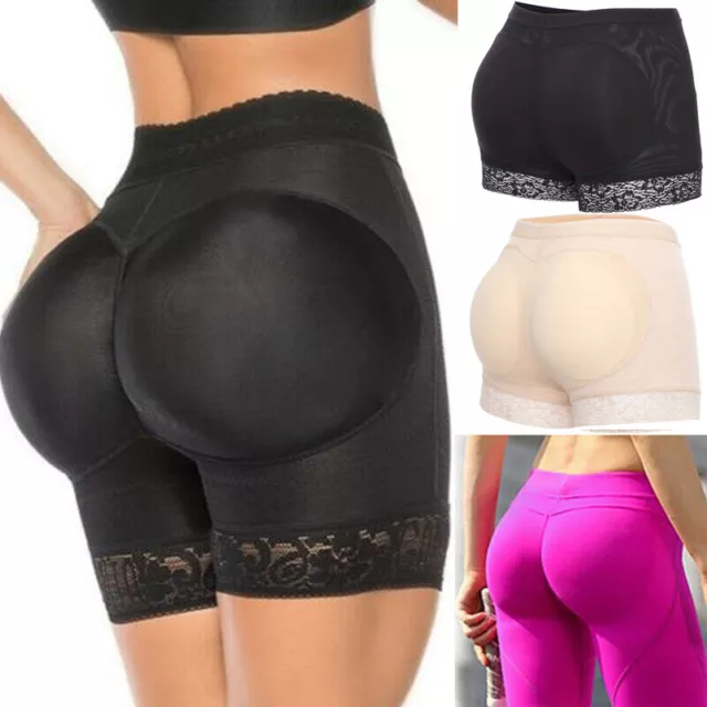 Women Butt Lift Shorts Hip Enhancer Crossdresser Shapewear Fake Ass Panties  Pads
