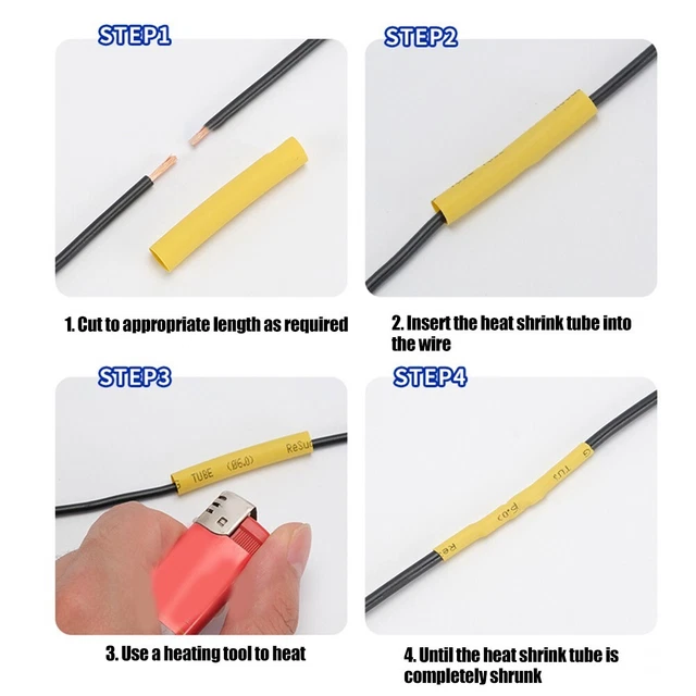 Tubo Termorestringente PVC Per Batterie - 50mm Largo, 5m Lungo, Trasparente, Per Fai Da Te