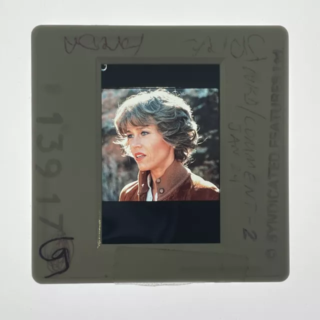 Vintage 35mm Slide S11720 American Actress Jane Fonda