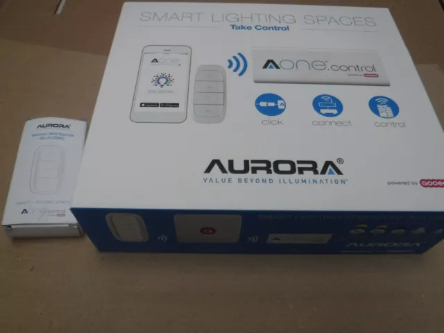 Aurora Au-A1Zrk1 120 Watt Smart Retro Lighting Kit Smartphone App Remote Control