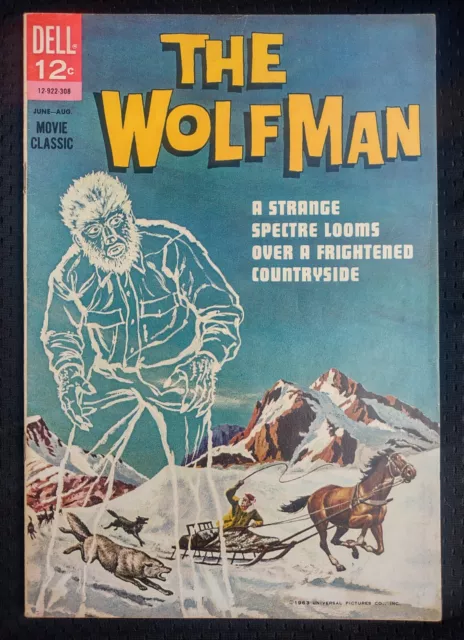 The WOLFMAN # 1 - 1st PRINT Dell Comics Universal Pictures 1963 Fine/Very Fine