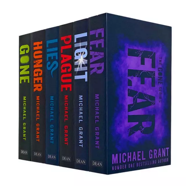 Gone Series Michael Grant Collection 6 Books Set Light Hunger Lies Plague Fear