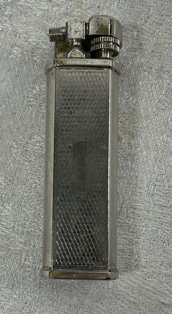 ANCIEN BRIQUET VINTAGE à gaz HADSON TRIUMPH MARK II laqué. Parfait état