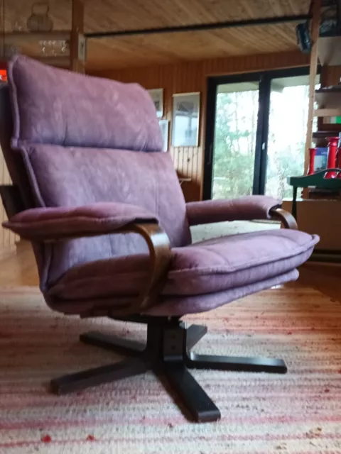 Chair Vintage Relaxing Chair 70s Retro Easy Chair Danish Swivel Chair 70er 13