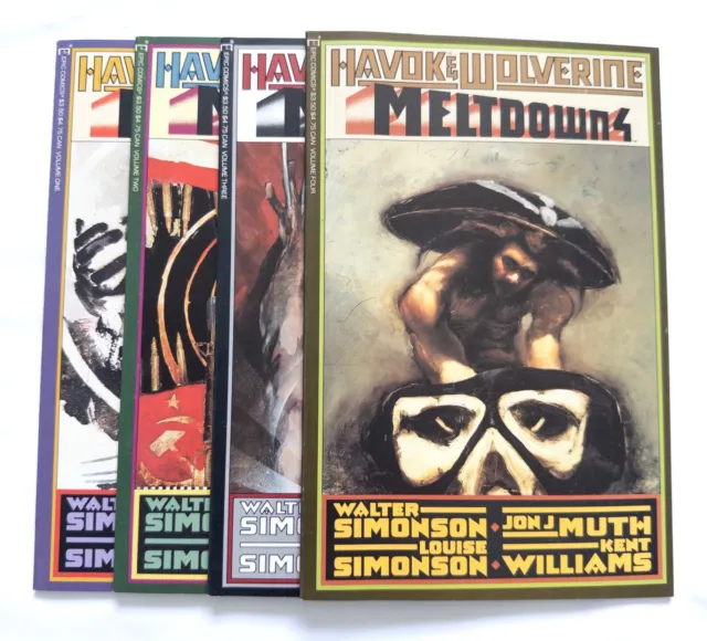 Havok and Wolverine Meltdown Comics