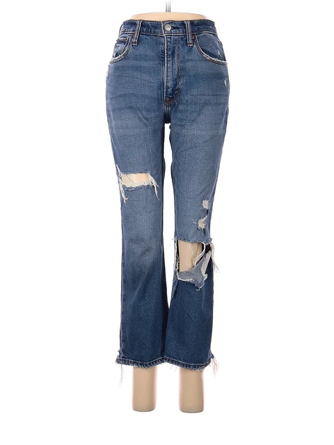 Abercrombie & Fitch Women Blue Jeans 25W